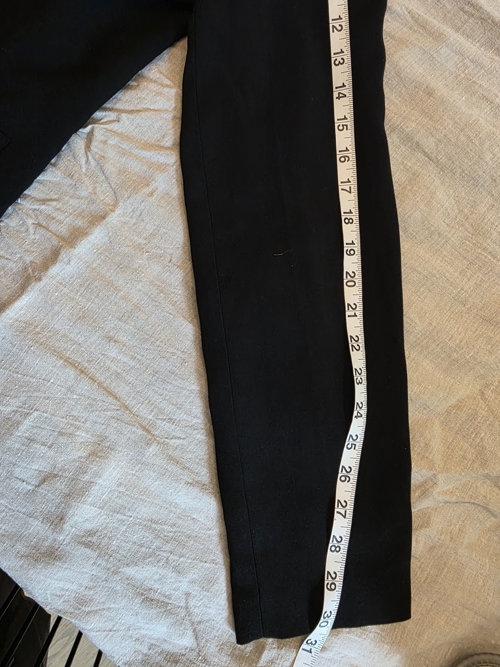 LOFT Black Open-Front Collarless Blazer - Picture 8 of 9